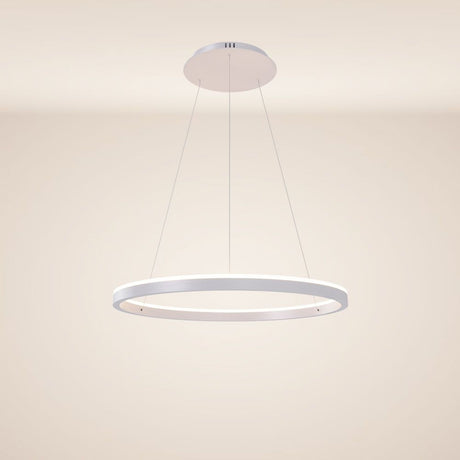 s.luce Lampada a sospensione ad anello a LED rotondo o indiretto