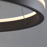 s.luce LED ring pendant light round direct or indirect