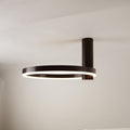 s.luce Ring Air LED Deckenleuchte Ø 40cm in elegantem Design mit indirekter Beleuchtung.