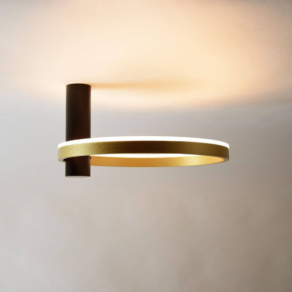 s.luce Ring Air LED Wand- & plafondlamp Ø 40 cm rond indirect, elegante designlamp met dimbaar licht.