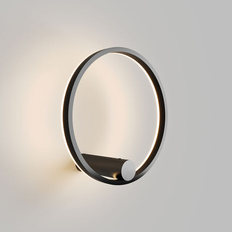 s.luce Ring Air LED væg- og loftslampe Ø 40 cm rund indirekte