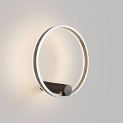 s.luce Ring Luft LED Væg- og loftlampe Ø 40cm rund indirekte med elegant, dæmpbart design.