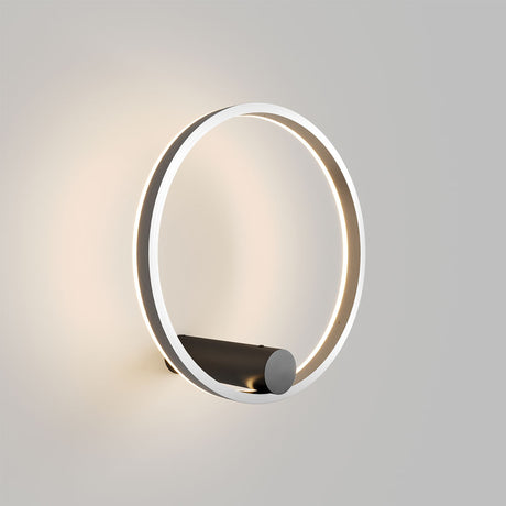 s.luce Ring Air LED vägg- och taklampa Ø 40cm rund indirekt