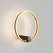 s.luce Ring Air LED aplique de pared y techo Ø 40 cm redonda con iluminación indirecta montada en la pared.