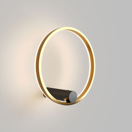 s.luce Ring Air LED væg- og loftslampe Ø 40 cm rund indirekte