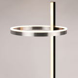 Ring LED floor lamp Ø 40cm direct &amp; indirect