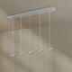 s.luce Santa Air LED-spisebordspendel med 5 lys 160 cm