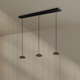 s.luce Santa Air LED-spisestuependel med 3 lys 120 cm