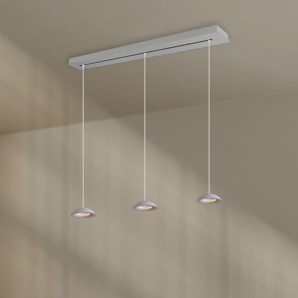 s.luce Santa Air LED-spisestuependel med 3 lys 120 cm