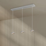 s.luce Santa Air LED-spisestuependel med 3 lys 120 cm