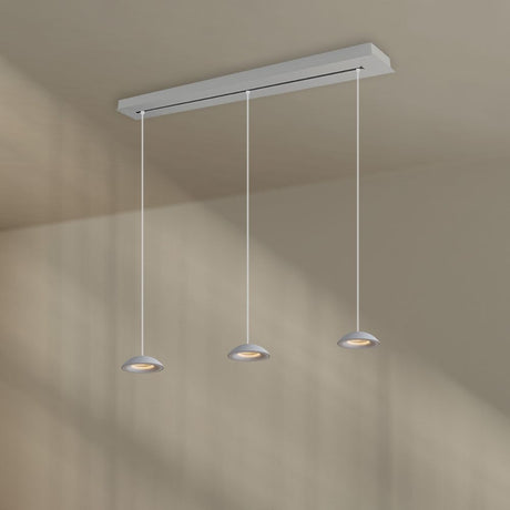 s.luce Santa Air LED-spisestuependel med 3 lys 120 cm