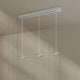 s.luce Santa Air LED Esszimmer-Pendelleuchte 3-flammig 120cm