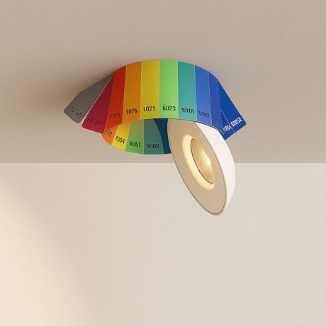 s.luce Santa Neo LED-loftspot, drejelig og dæmpbar