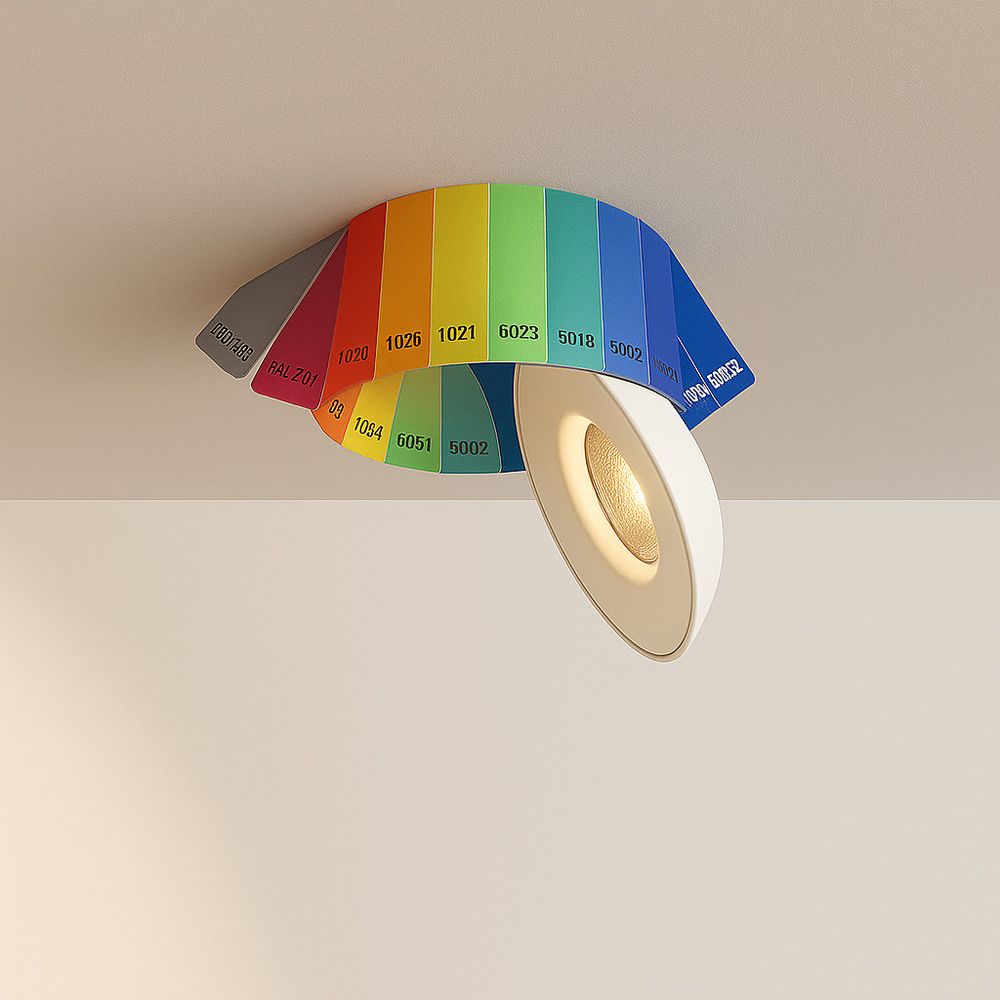 s.luce Santa Neo LED-kattokohdevalaisin kääntyvä & himmennettävä