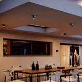 s.luce Santa Out LED Aussen-Deckenleuchte IP65 drehbar
