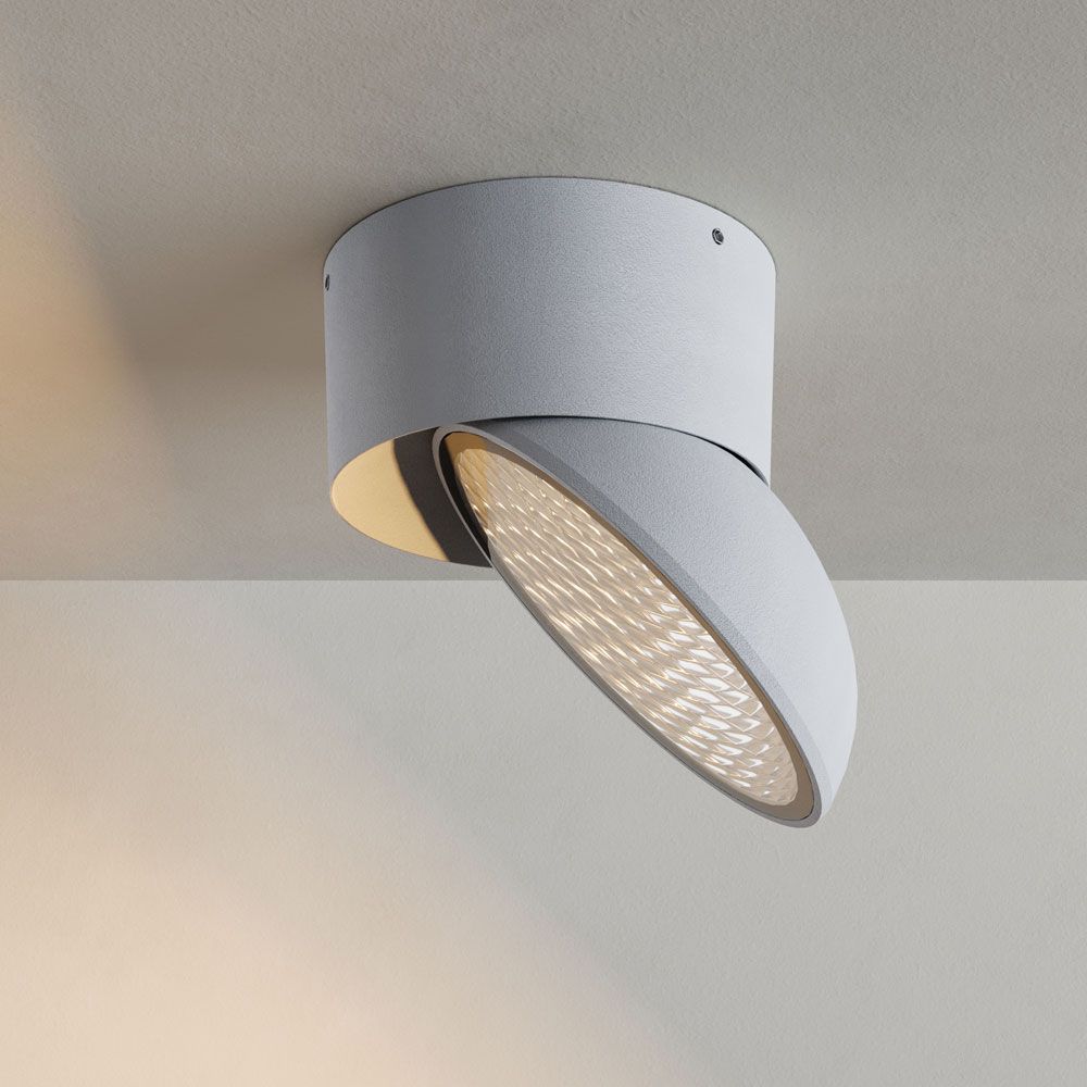 s.luce Santa Out LED Aussen-Deckenleuchte IP65 drehbar