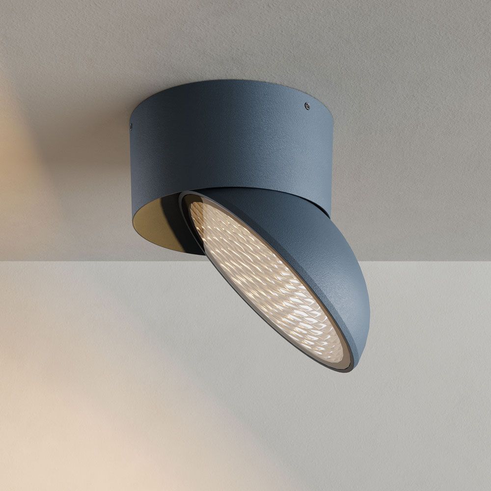 s.luce Santa Out LED Aussen-Deckenleuchte IP65 drehbar