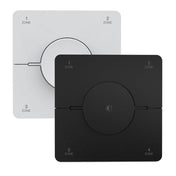 s.luce Smart-Dim-Set 4-Zonen 12/24V mit Fernbedienung inkl. Einbau - weiße und schwarze Wandfernbedienungen für 4 Zonen dimmen