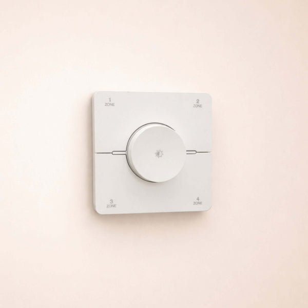 s.luce Smart-Dim-Set 4-Zonen 230V mit Fernbedienung inkl. Einbau Wandsteuerung für flexible Lichtzonen