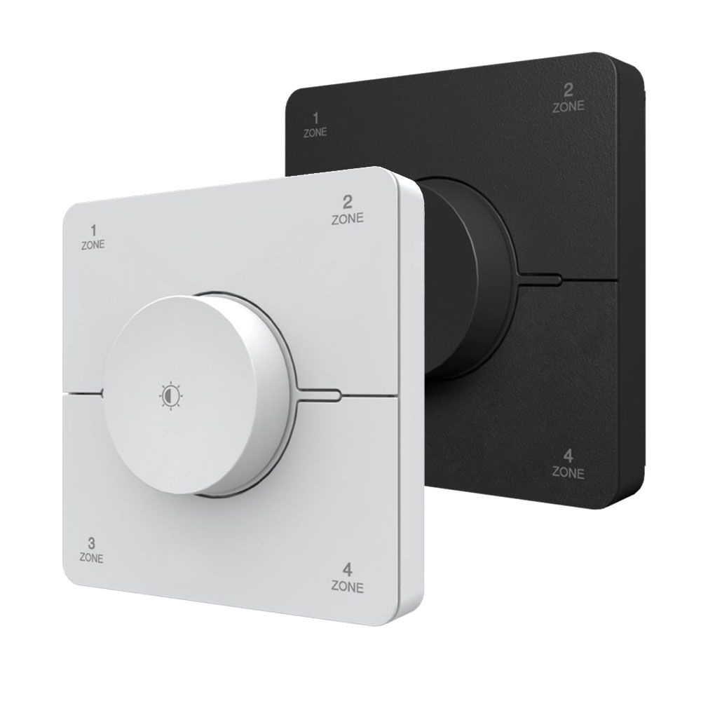 s.luce Smart-Dim-Set 4-zoner 230V Vägg- & fjärrkontroll 