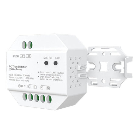 s.luce Smart-Dim Triac wireless controller 230V with push dimmer 