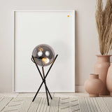 s.luce Orb glas bordlampe stativ 20cm