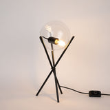 s.luce Orb glas bordlampe stativ 20cm