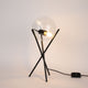s.luce Orb Axis glass table lamp tripod 20cm