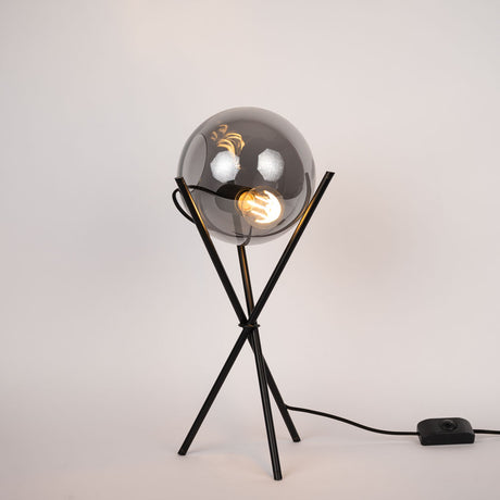 s.luce Orb Lampe de table en verre Trépied 20cm