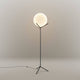 s.luce Lampadaire Orb Poseidon avec boule en verre 175cm