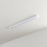 s.luce Velo Hängelampe mit 120 cm Baldachin in modernem Weiß für stilvolle Beleuchtung.