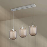 s.luce Velo dining table lamp 3-light canopy 120cm Ø 25cm