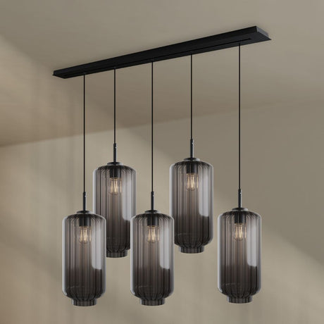 s.luce Velo lampa stołowa 5-światło 160cm czasza Ø 18cm