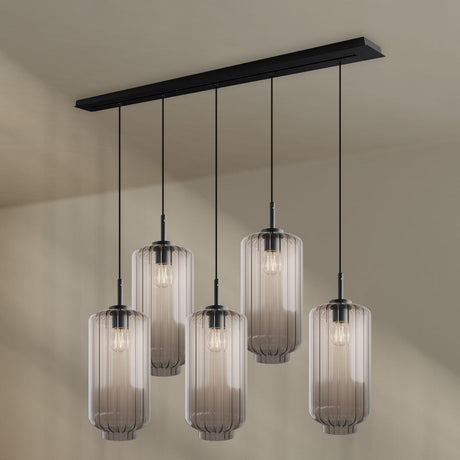 s.luce Velo lampa stołowa 5-światło 160cm czasza Ø 18cm