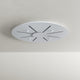 s.luce Velo Galerieleuchte 12-flammig Ø 80cm Baldachin Ø 18cm mit elegantem Design.