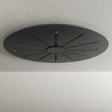 s.luce Velo gallery lampada a 20 luci Ø 120cm Ø 18/20/25cm