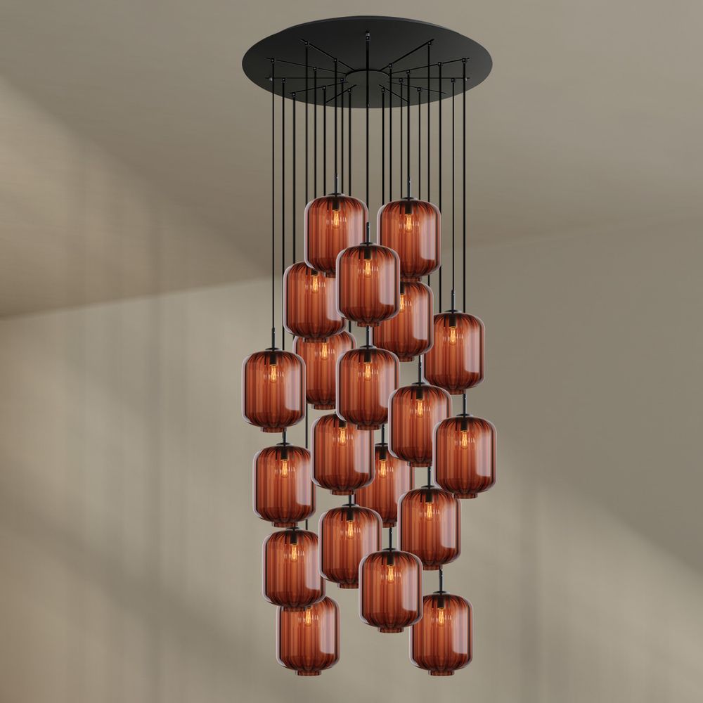 s.luce Lampa galeryjna Velo 20 Ø 120 cm Ø 25 cm