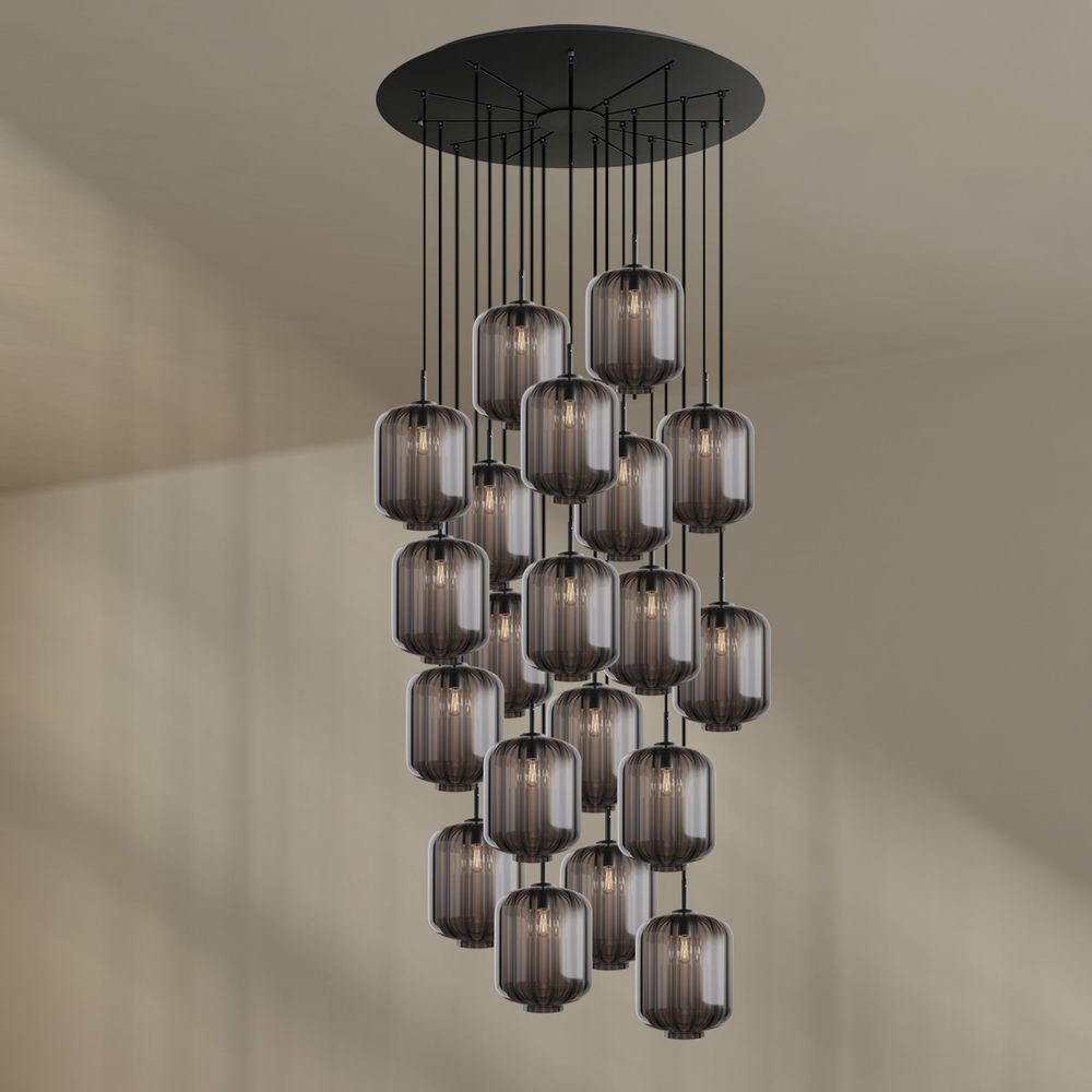 s.luce Lampa galeryjna Velo 20 Ø 120 cm Ø 25 cm