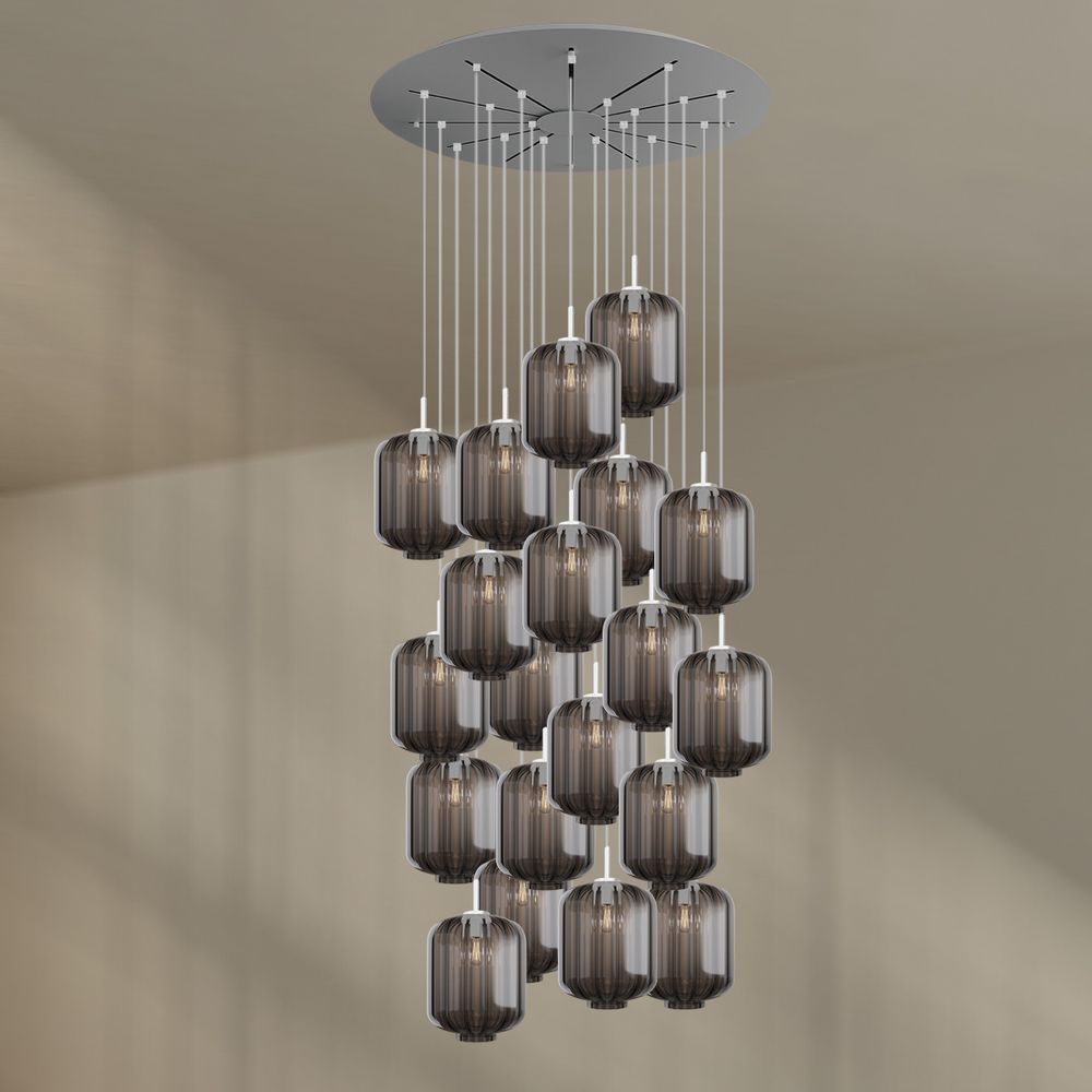 s.luce Lampa galeryjna Velo 20 Ø 120 cm Ø 25 cm