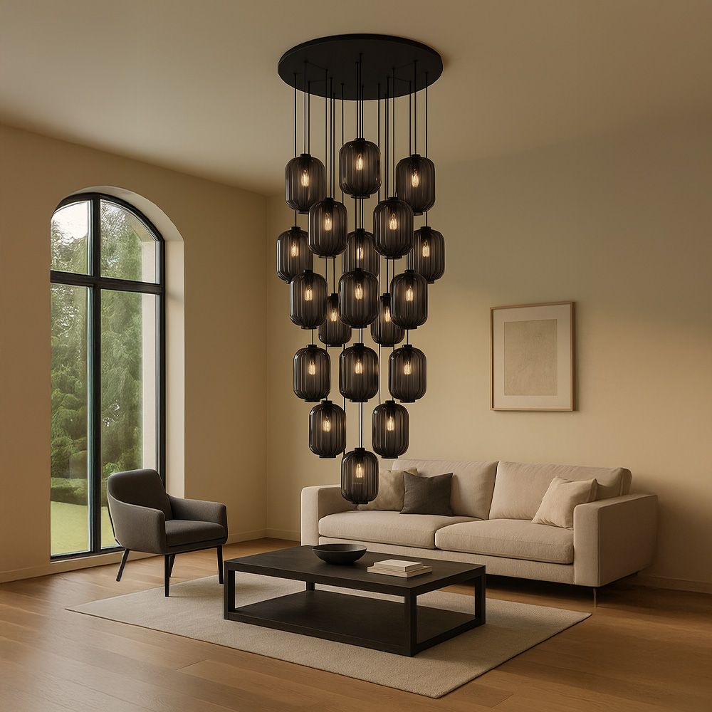 s.luce Lampa galeryjna Velo 20 Ø 120 cm Ø 25 cm