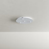 s.luce Velo gallerilampe 3-lys Ø 40cm baldakin Ø 18cm