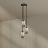 s.luce Velo gallerilampe 3-lys Ø 40cm baldakin Ø 18cm