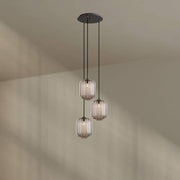 s.luce Velo 3-lichts galerielamp Ø 40cm kap Ø 25cm