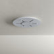 s.luce Velo Galerielampe 5-flammig Ø 60cm Baldachin Ø 18/20/25cm - moderner Baldachin mit elegantem Design