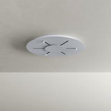 s.luce Modular Baldachin für Velo Galerieleuchte, elegantes Design, Ø 25cm, ideal für moderne Wohnräume.