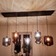 s.luce Velo Glas-Pendelleuchte Aufhängung 150cm Schwarz