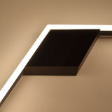 LED-Deckenleuchte Hexa flach modern s.luce