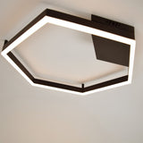 LED-Deckenleuchte Hexa flach modern s.luce