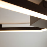 LED-Deckenleuchte Hexa flach modern s.luce