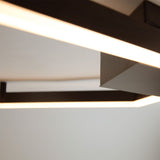 LED-Deckenleuchte Hexa flach modern s.luce